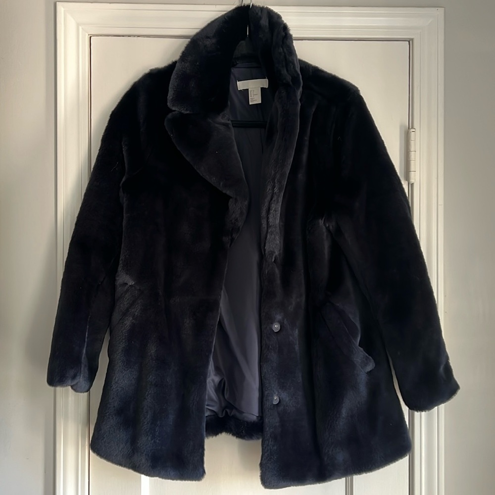 H&M Teddy Fluffy Coat